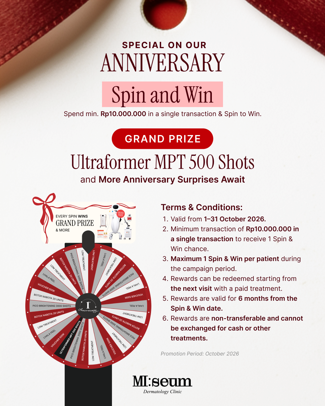 MISEUM SPIN & WIN