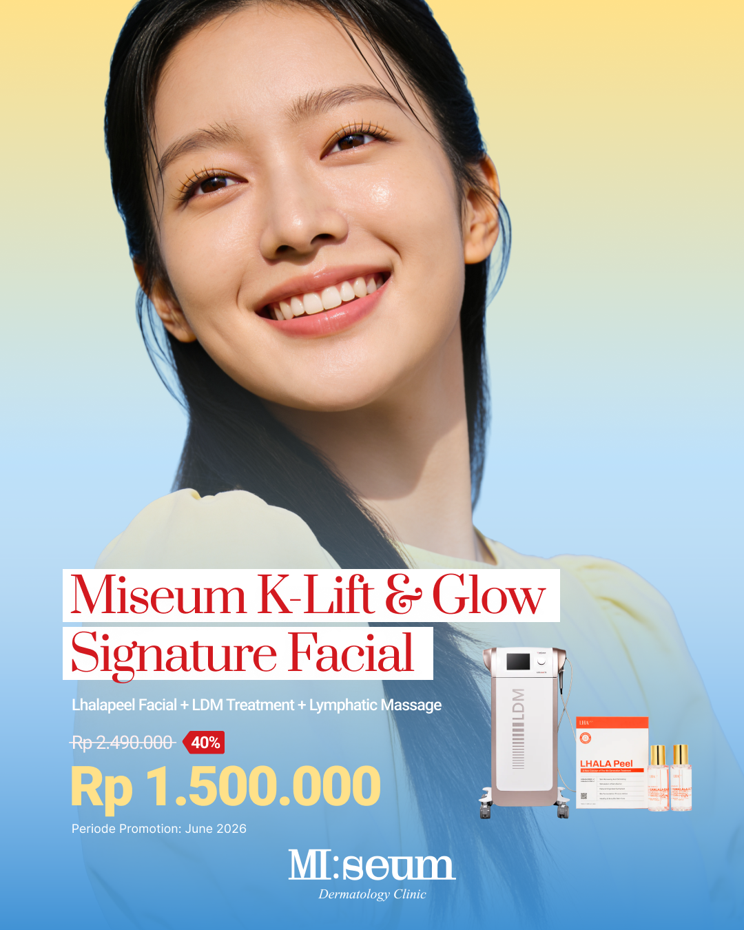 Miseum K-Lift & Glow Signature Facial