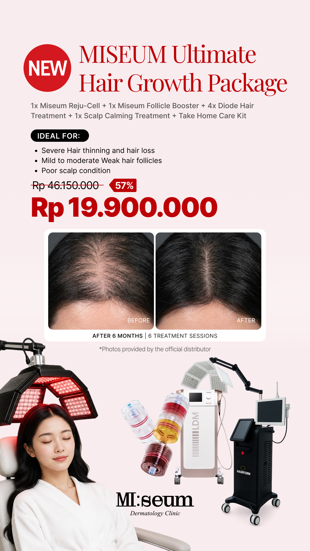 MISEUM Ultimate Hair Growth Package