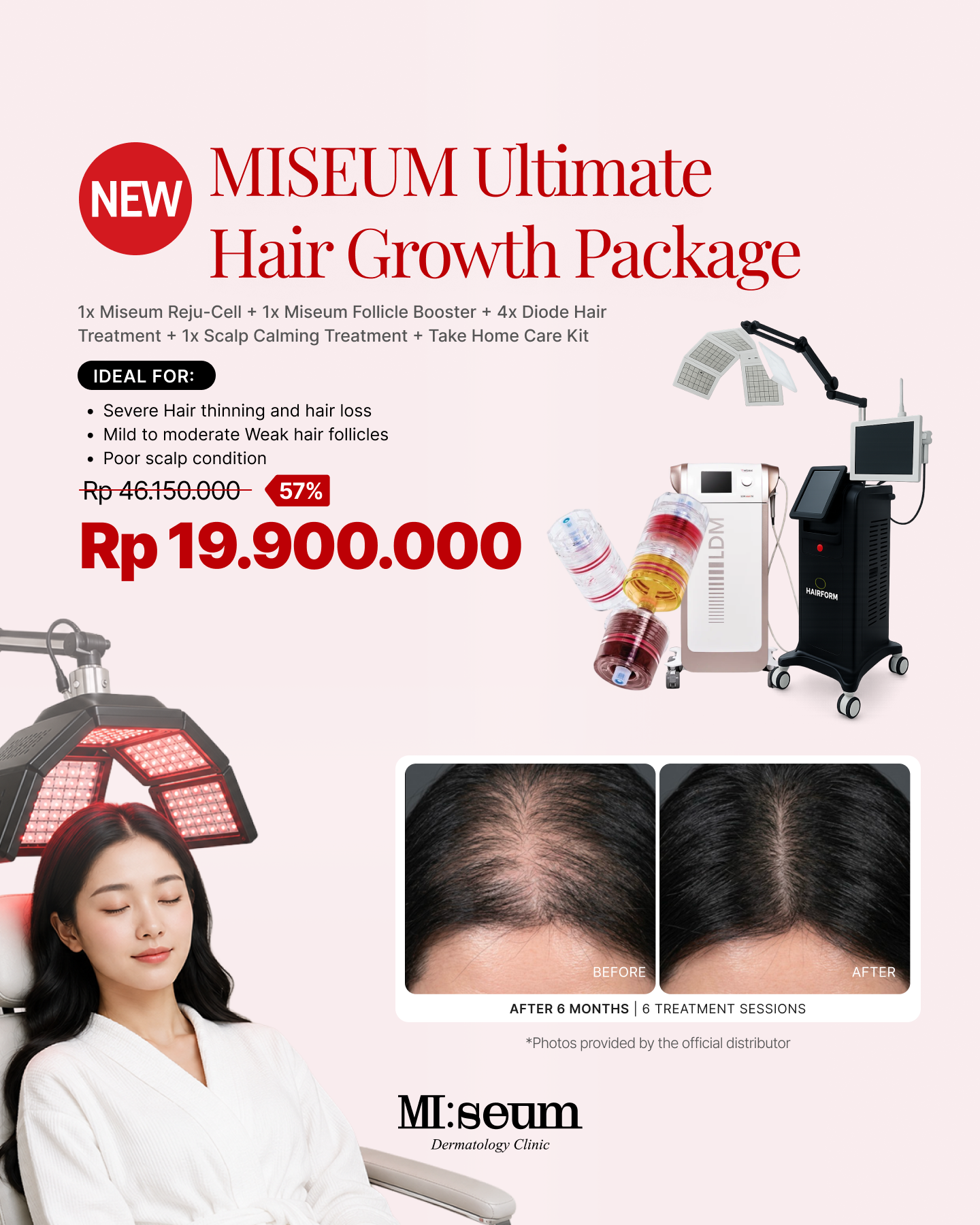 MISEUM Ultimate Hair Growth Package