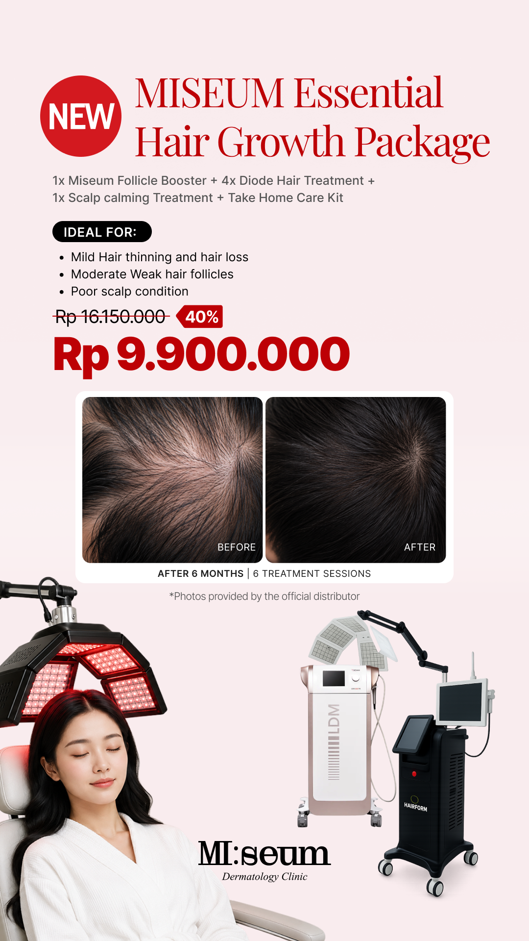 MISEUM Essential Hair Growth Package