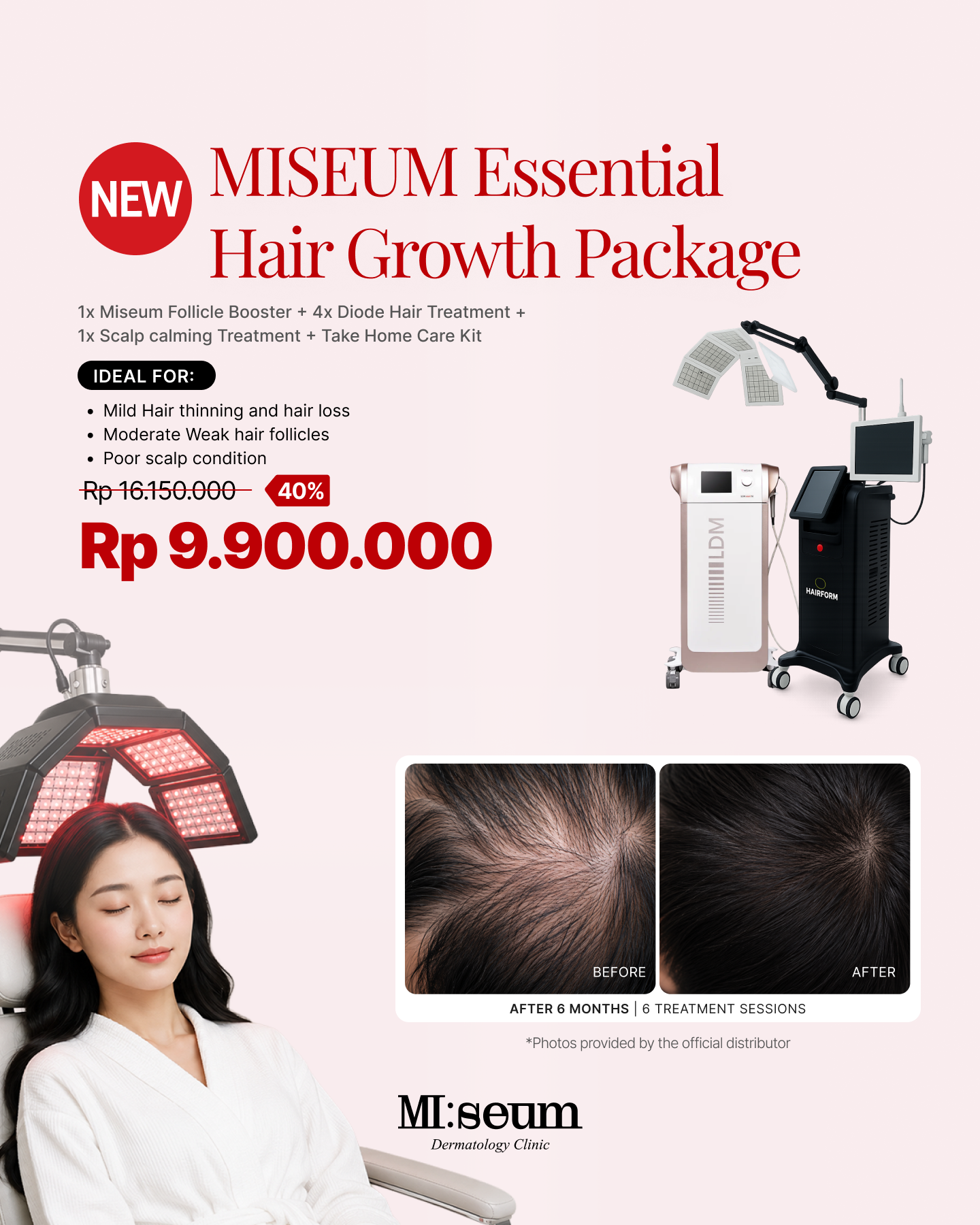 MISEUM Essential Hair Growth Package