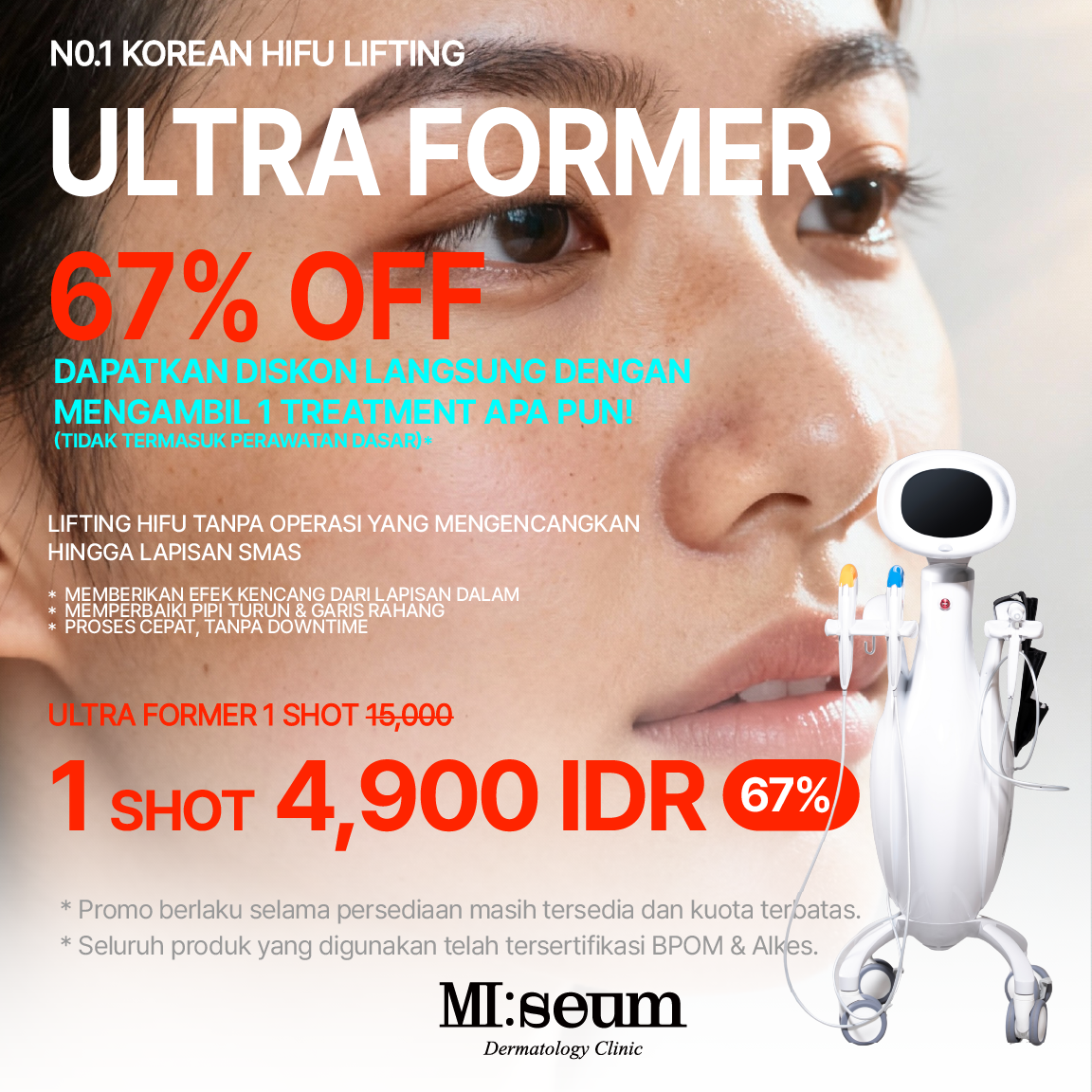 Ultra Former 4.9IDR/Shot