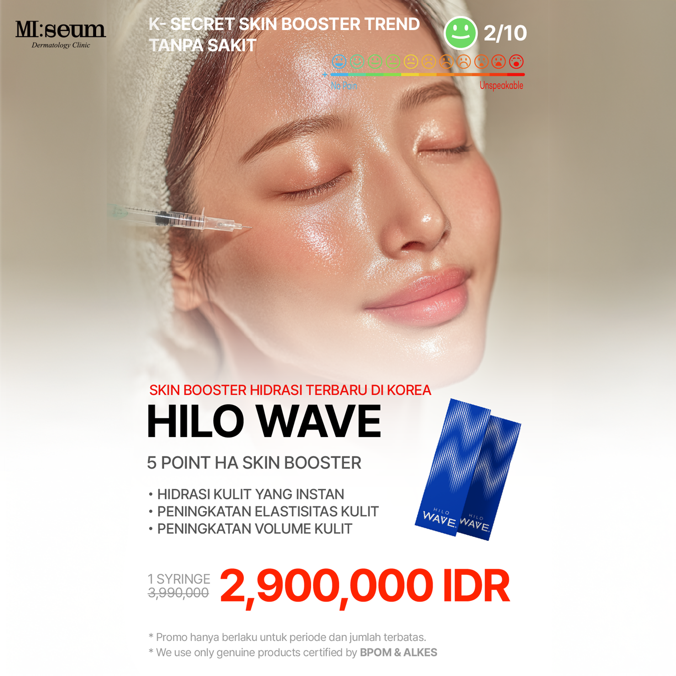 "Tanpa Sakit Promotion"_Hilo Wave