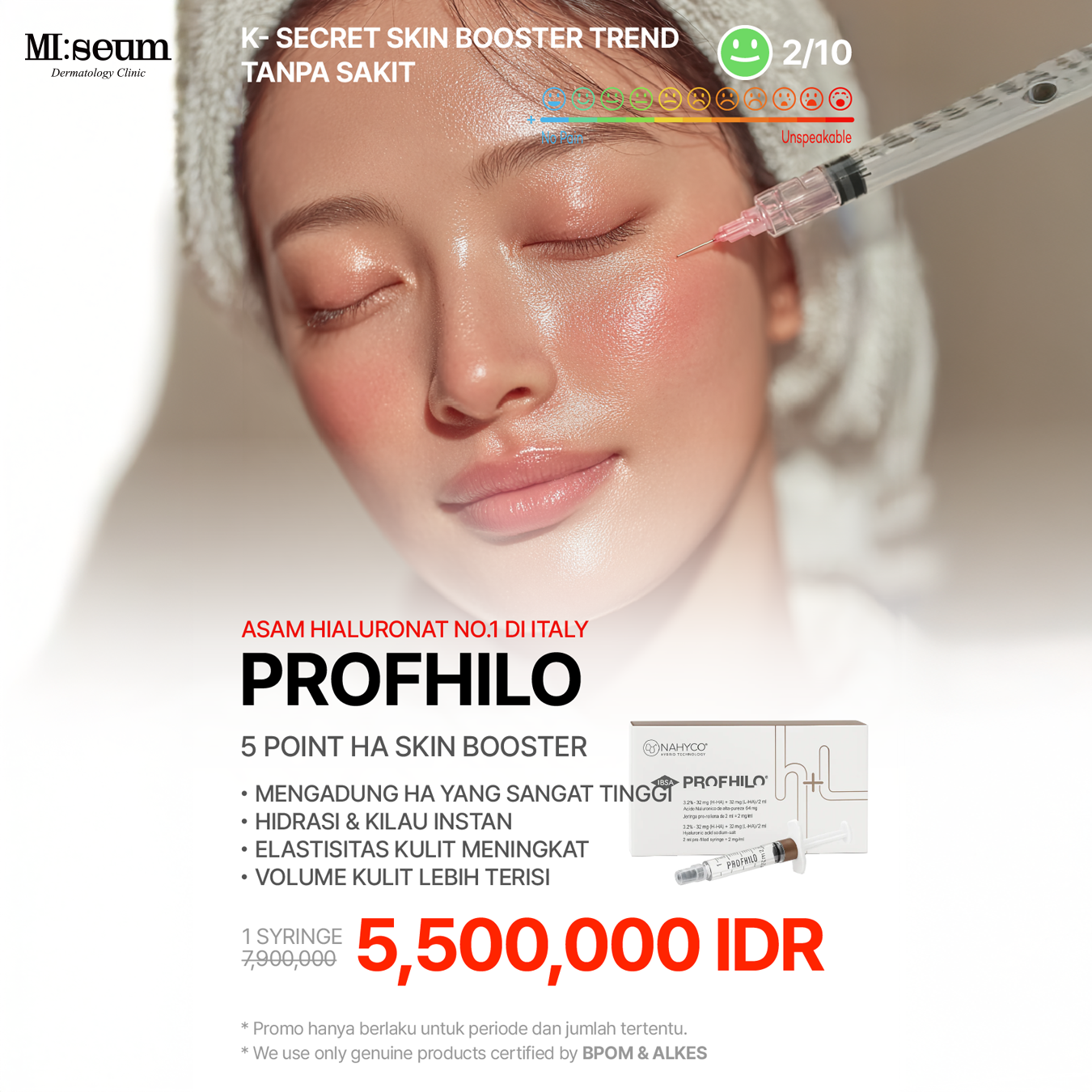 "Tanpa Sakit Promotion"_ Profhilo