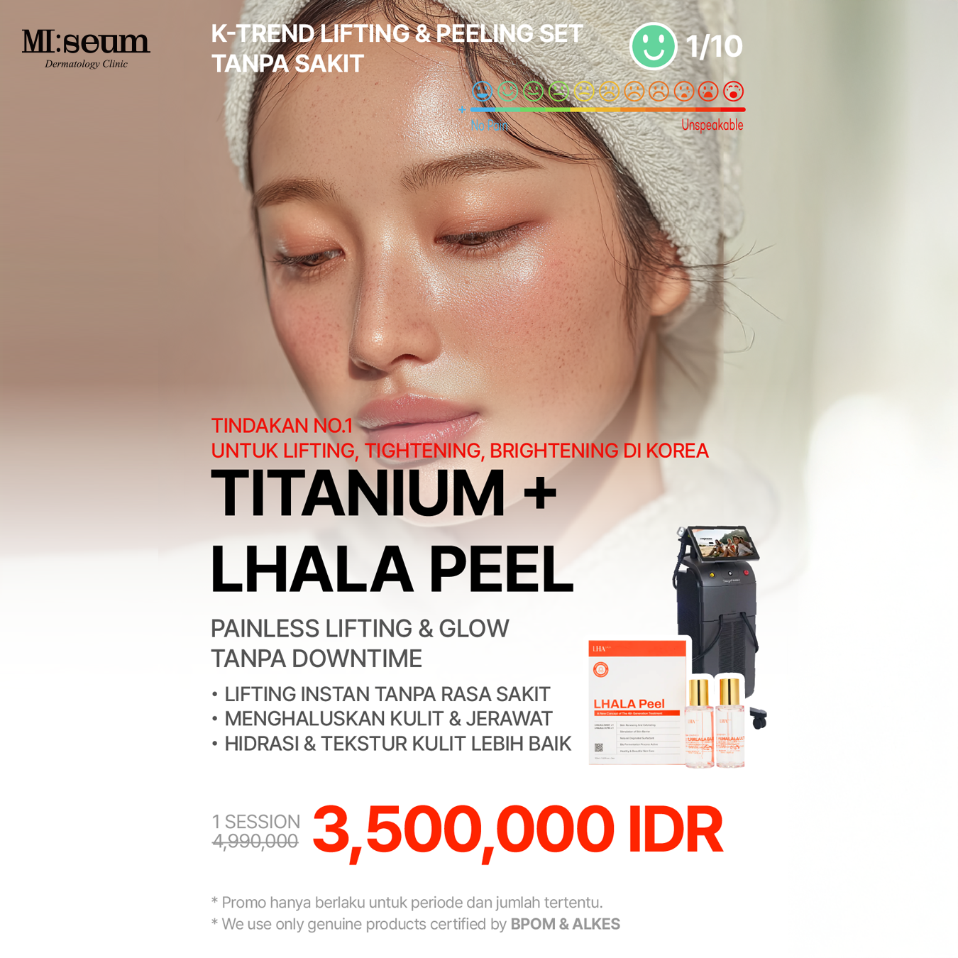 "Tanpa Sakit Promotion" _ Titanium + Lhala PeeL