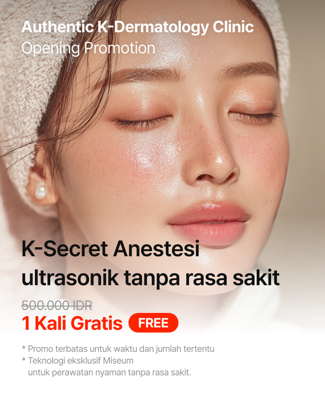 Promotion Ultrasonik Anestesi Tanpa Rasa Sakit