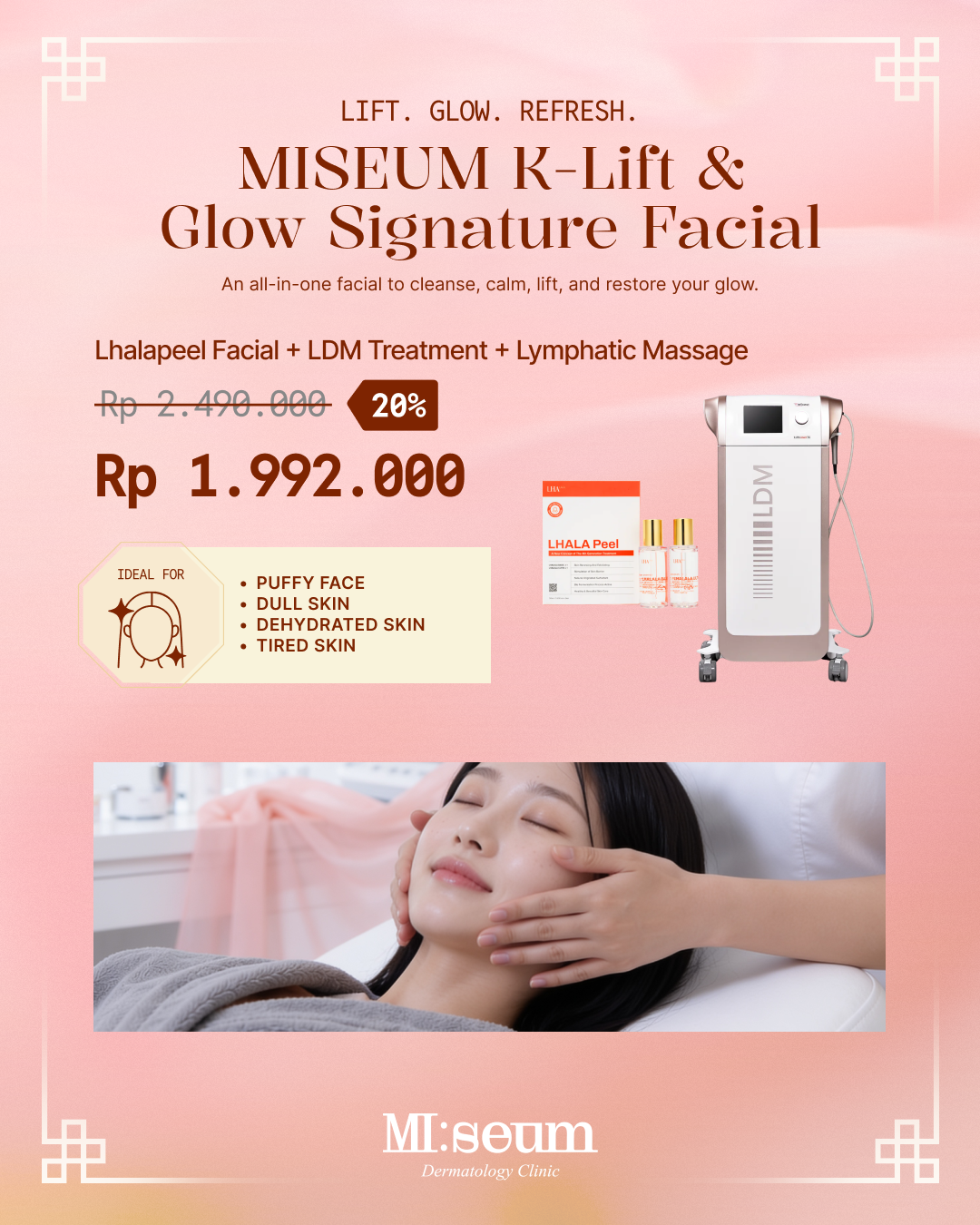 MISEUM K-Lift & Glow Signature Facial