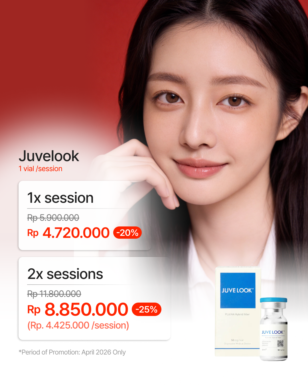 Juvelook (1 Vial) 2x Sessions