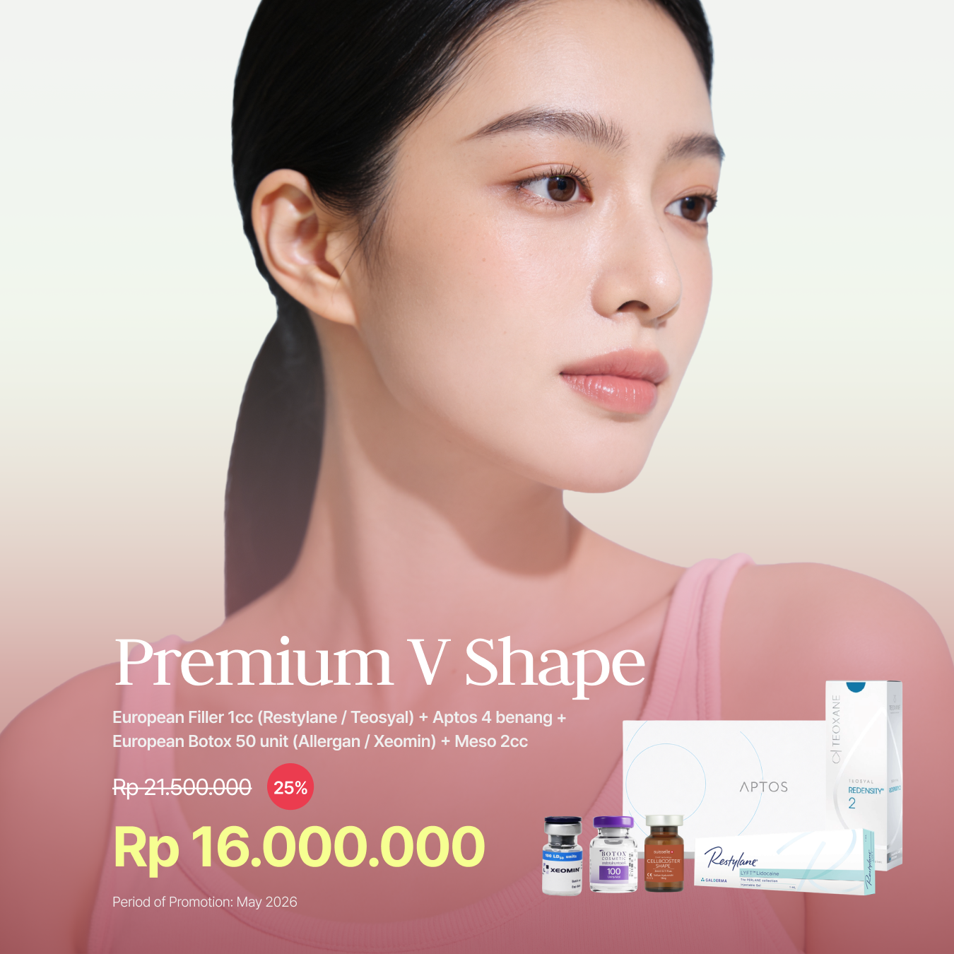 Premium V-Shape Package
