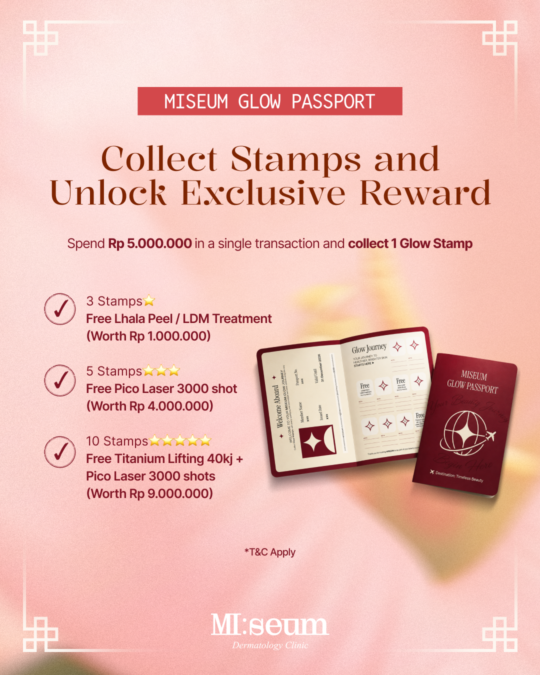 MISEUM GLOW PASSPORT