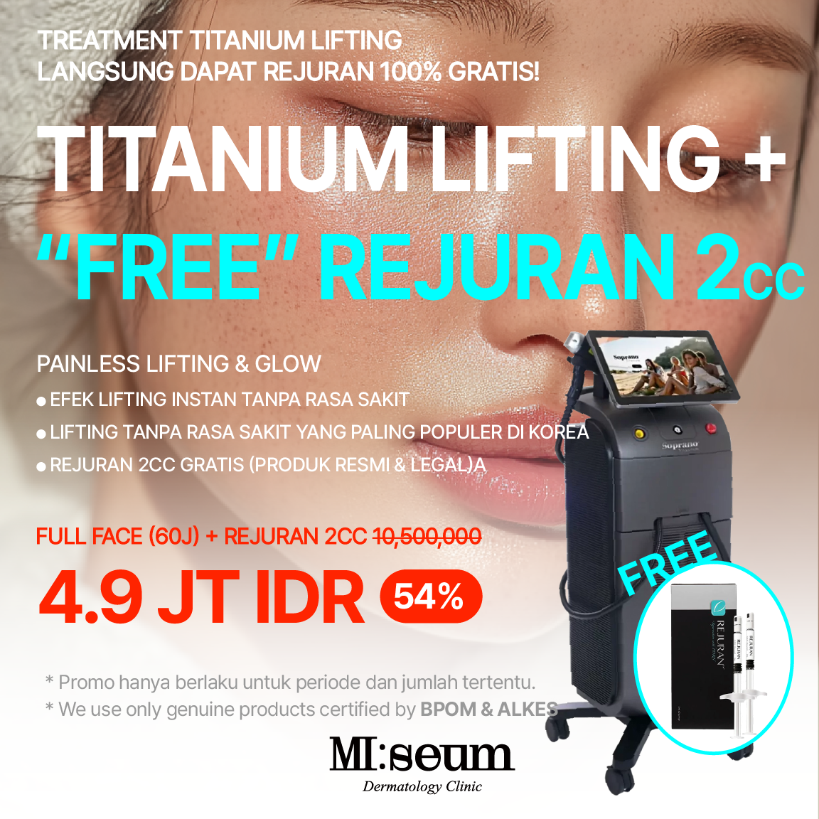 Titantum + Free Rejuran 2CC
